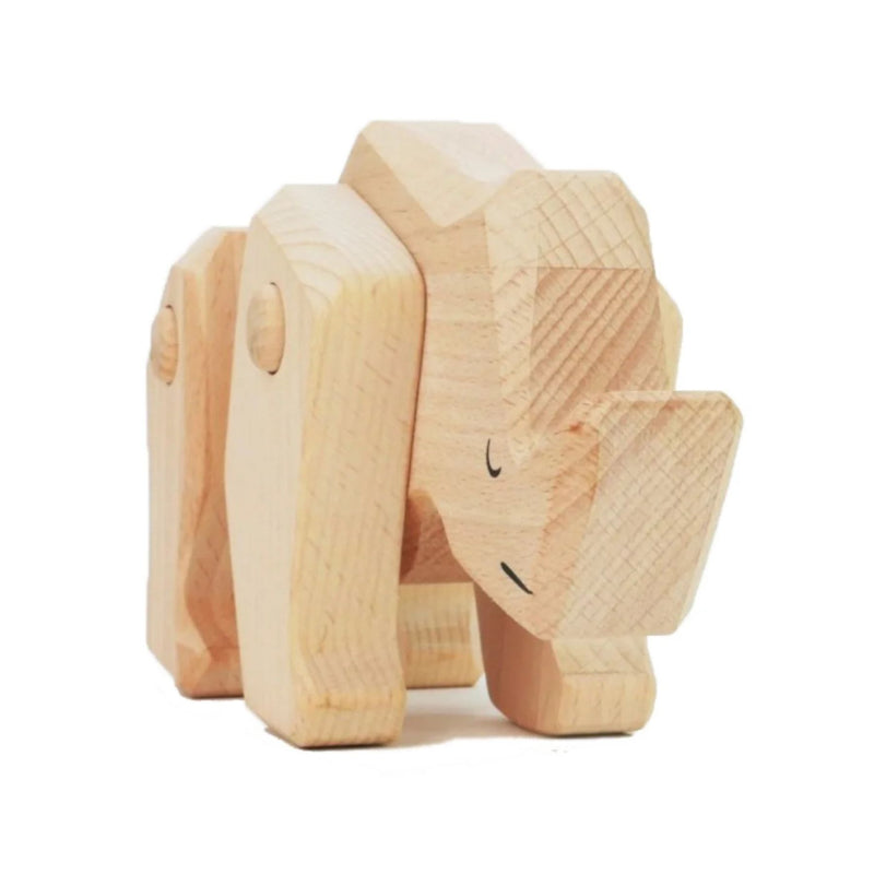 Wooden Rhinoceros