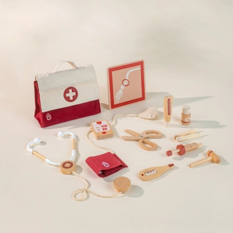 Wooden Doctor Playset