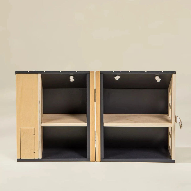 Wooden Doll House To Go