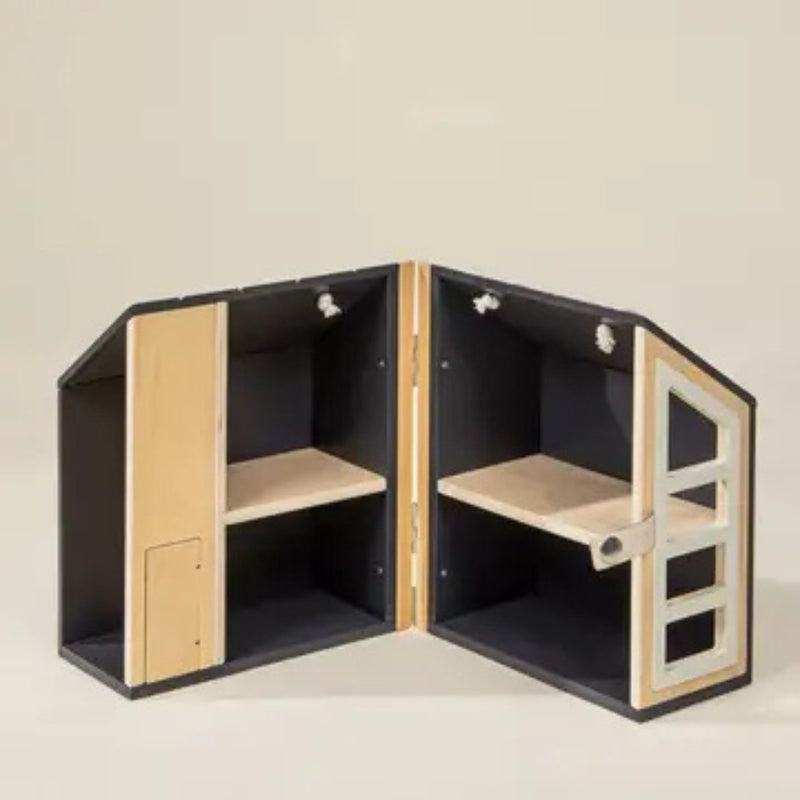 Wooden Doll House To Go