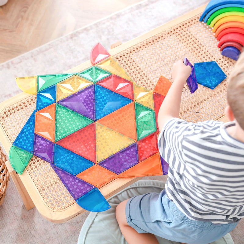 Magnetic Tiles Rainbow - Shape Expansion Pack 36 pcs