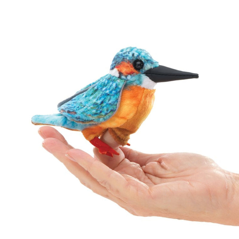 Mini Common Kingfisher Finger Puppet