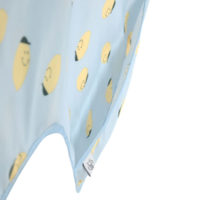 Long Sleeve Bib (2 pcs) - Happy Fruits, Lemon