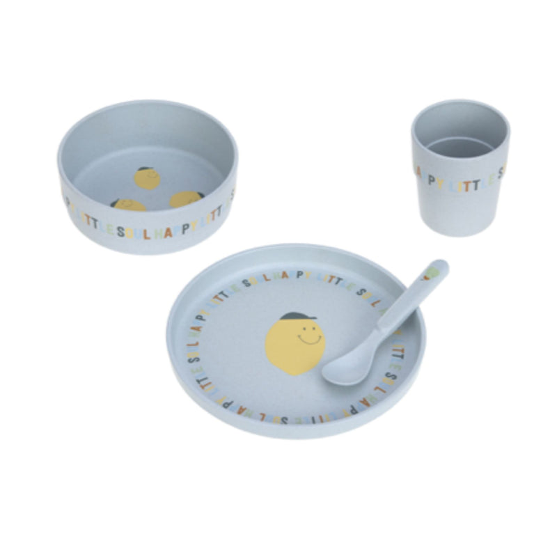 Children Dish Set - Happy Fruits, Lemon