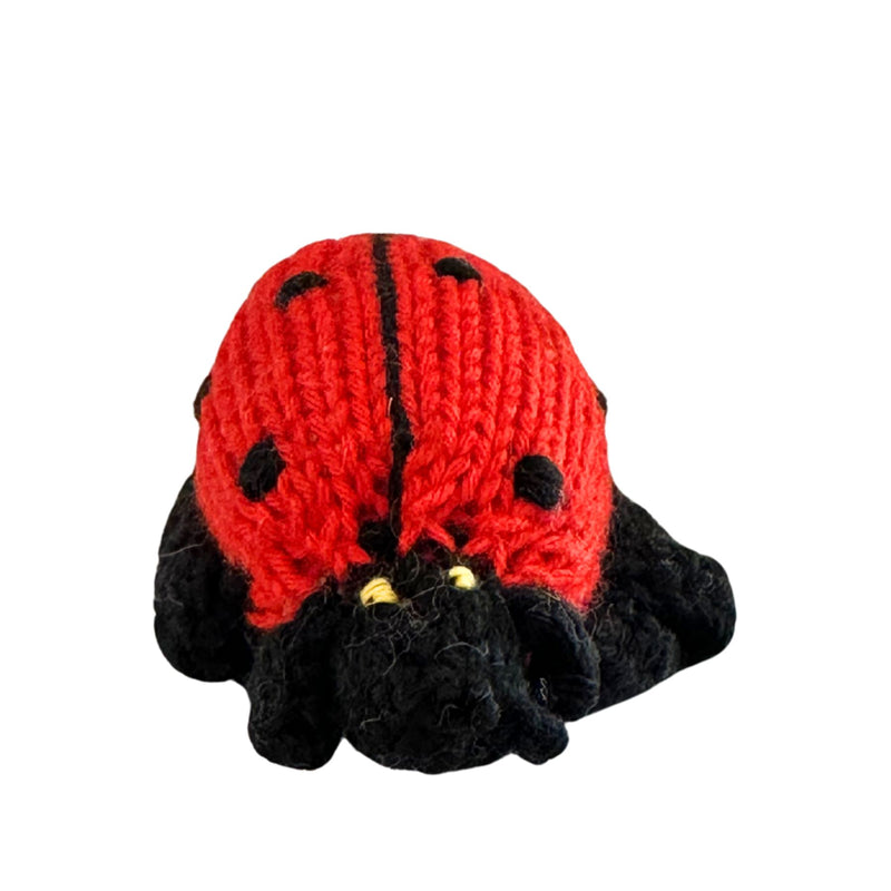 Organic Cotton Finger Puppet - Ladybug