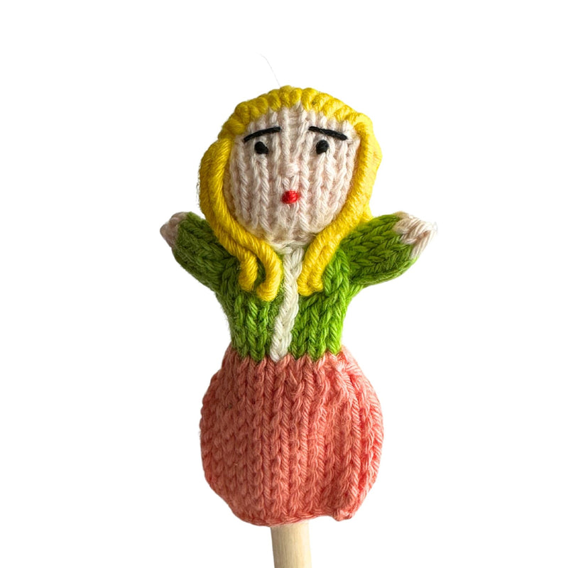 Organic Cotton Finger Puppet - Goldilocks