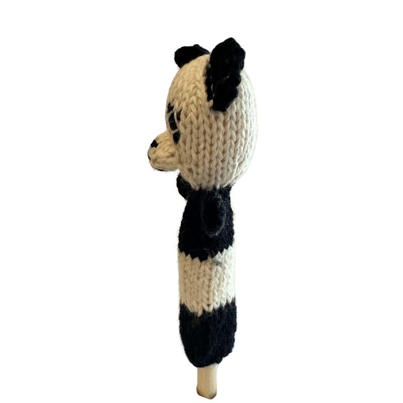 Organic Cotton Finger Puppet - Panda