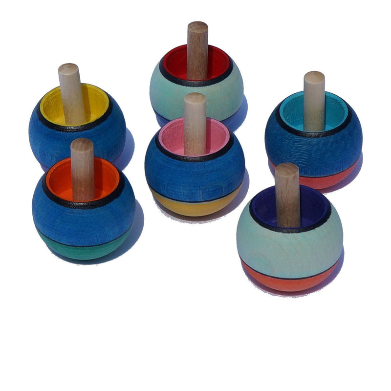 Upside-Down Confetti Spin Top