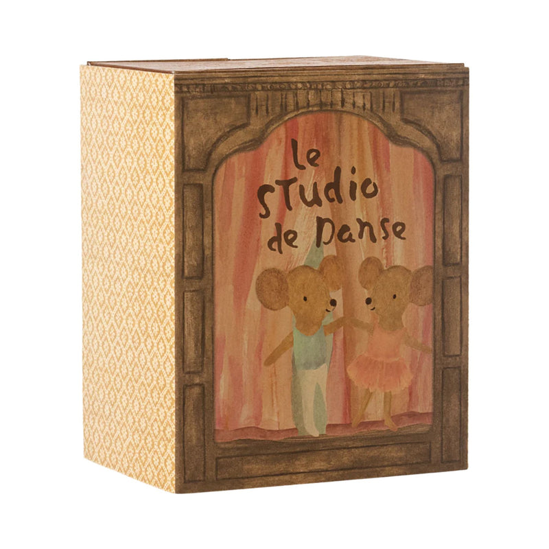 Ballet Mice in Dance Studio, Little Brother + Sister