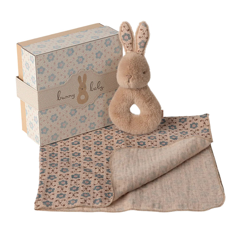 Rabbit Rattle Set
