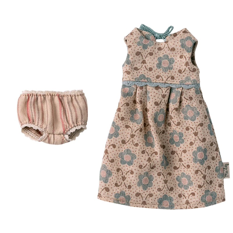 Bunny Size 2, Blue Flower Dress