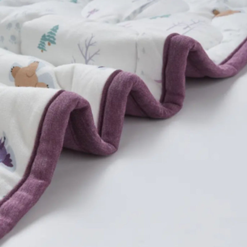 Quilted Bamboo Jersey Cozy Blanket