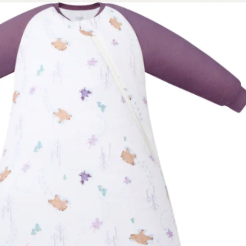 Bamboo Sleep Bag 2.5 Tog - Snow Angels