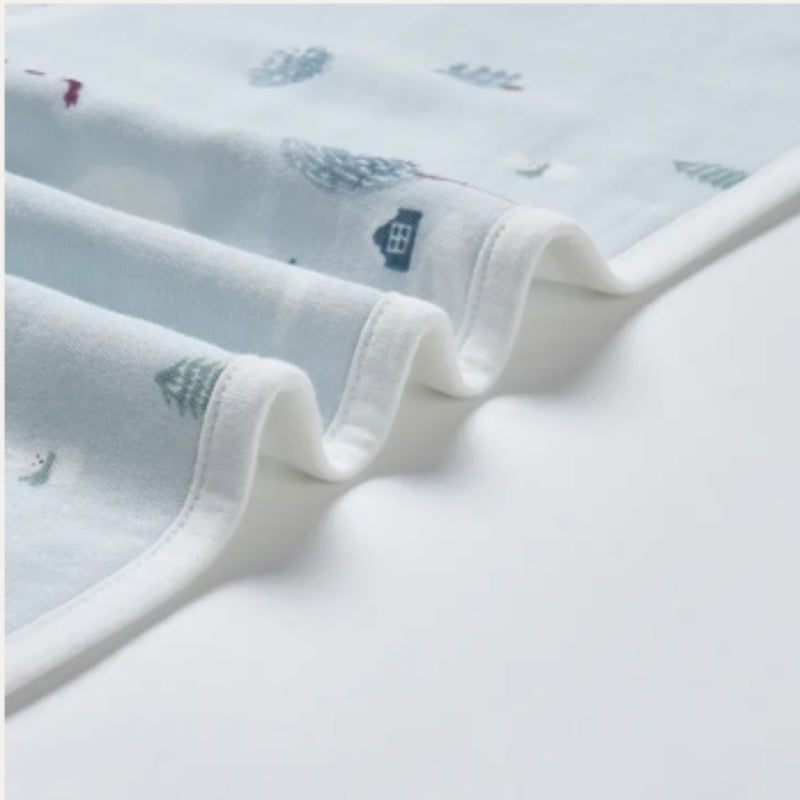 Bamboo Muslin Burp 'n Bib, 2 pack