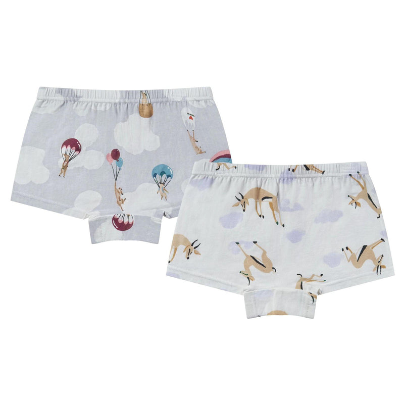 Bamboo Girls Boxer Underwear (2pack)
