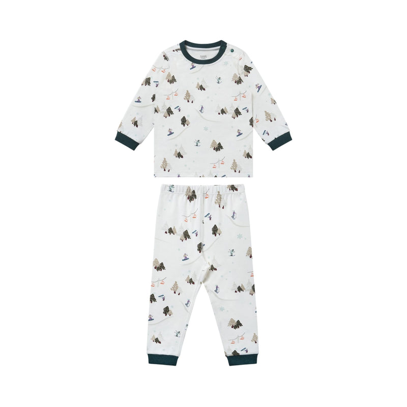 Organic Cotton Two-Piece Long Sleeve PJ Set