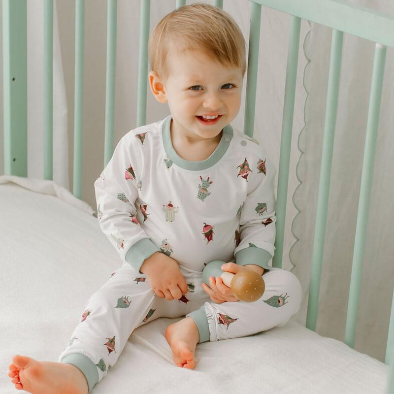 Bamboo Jersey Long Sleeve PJ Set