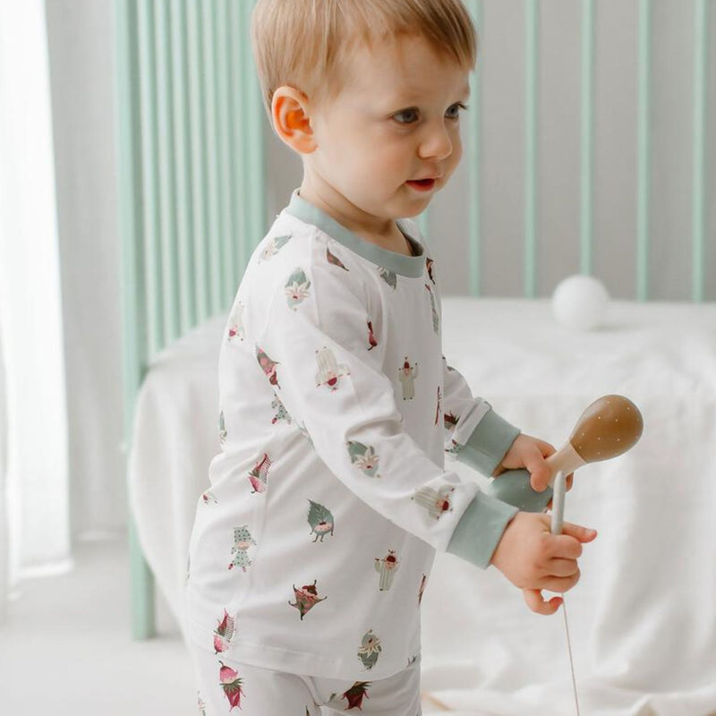 Bamboo Jersey Long Sleeve PJ Set