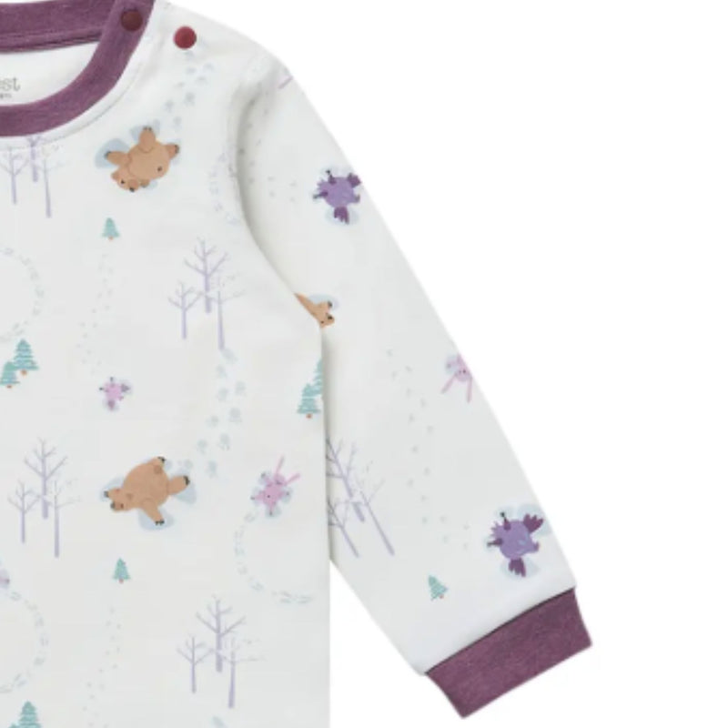 Organic Cotton Two-Piece Long Sleeve PJ Set