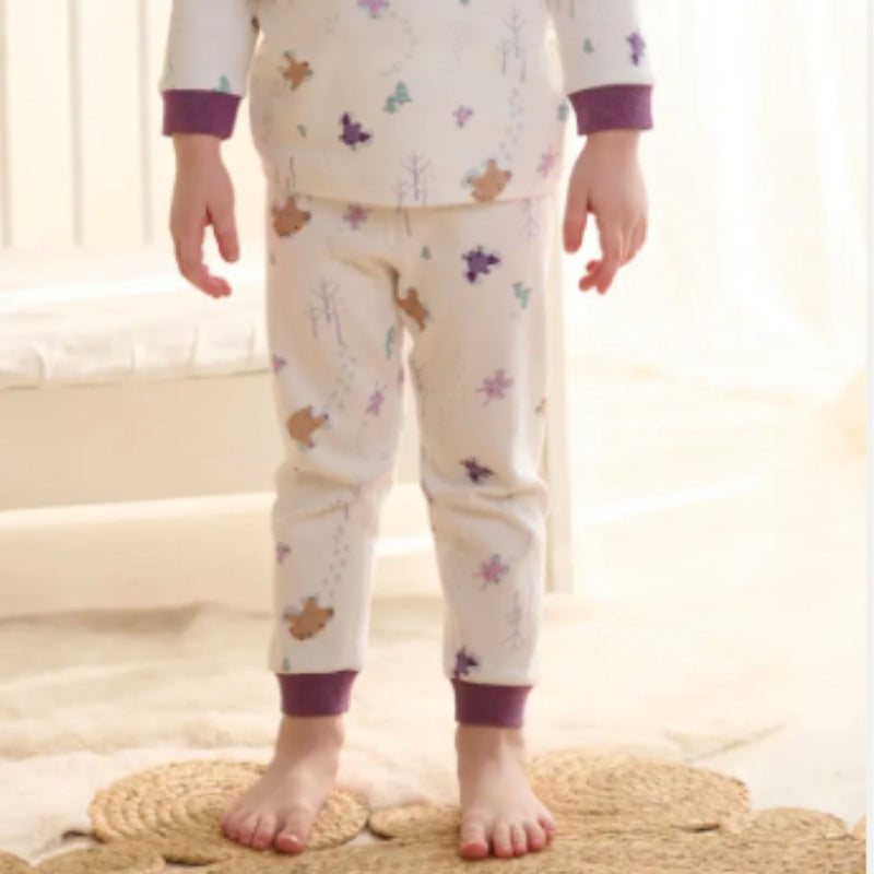 Organic Cotton Two-Piece Long Sleeve PJ Set