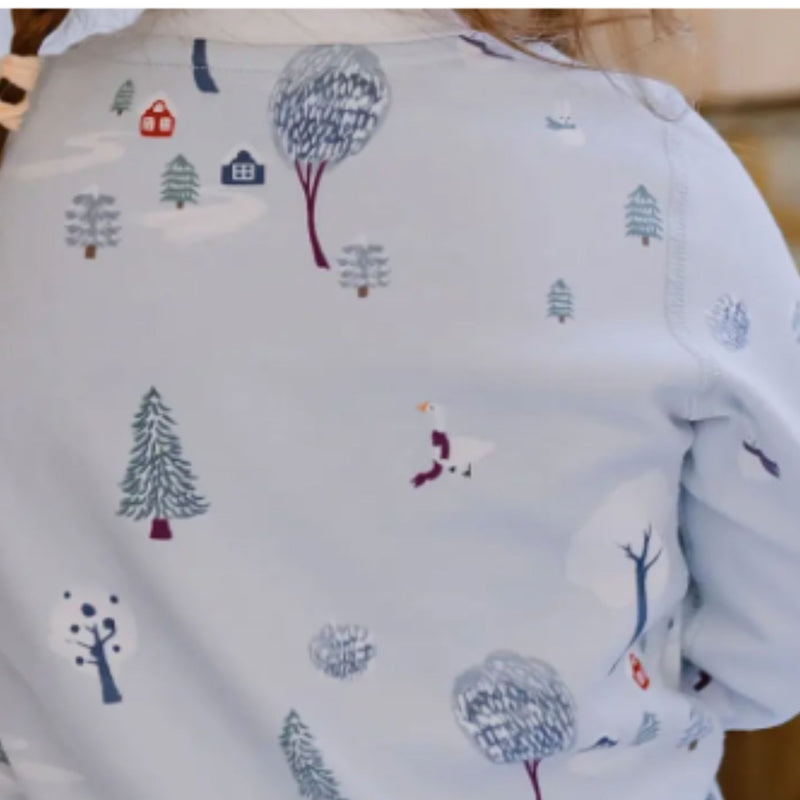 Organic Cotton Two-Piece Long Sleeve PJ Set