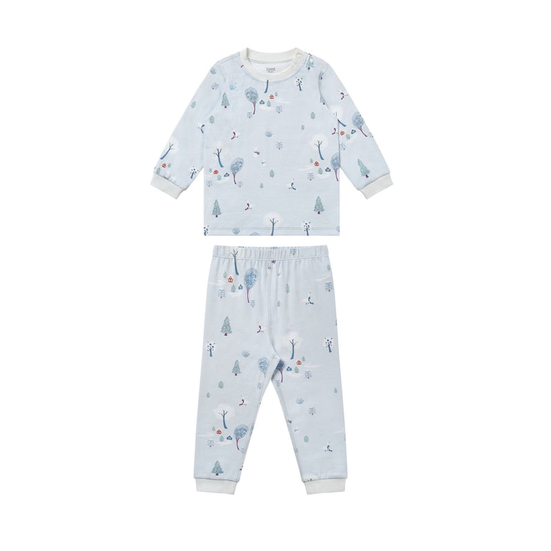 Organic Cotton Two-Piece Long Sleeve PJ Set