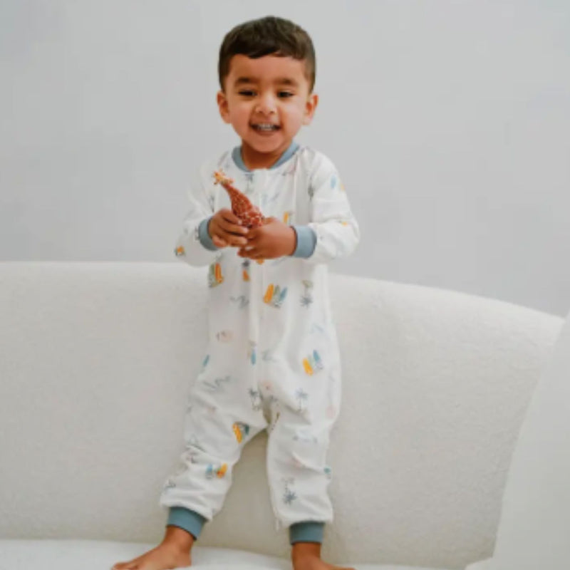 Bamboo Zip Footless Sleeper