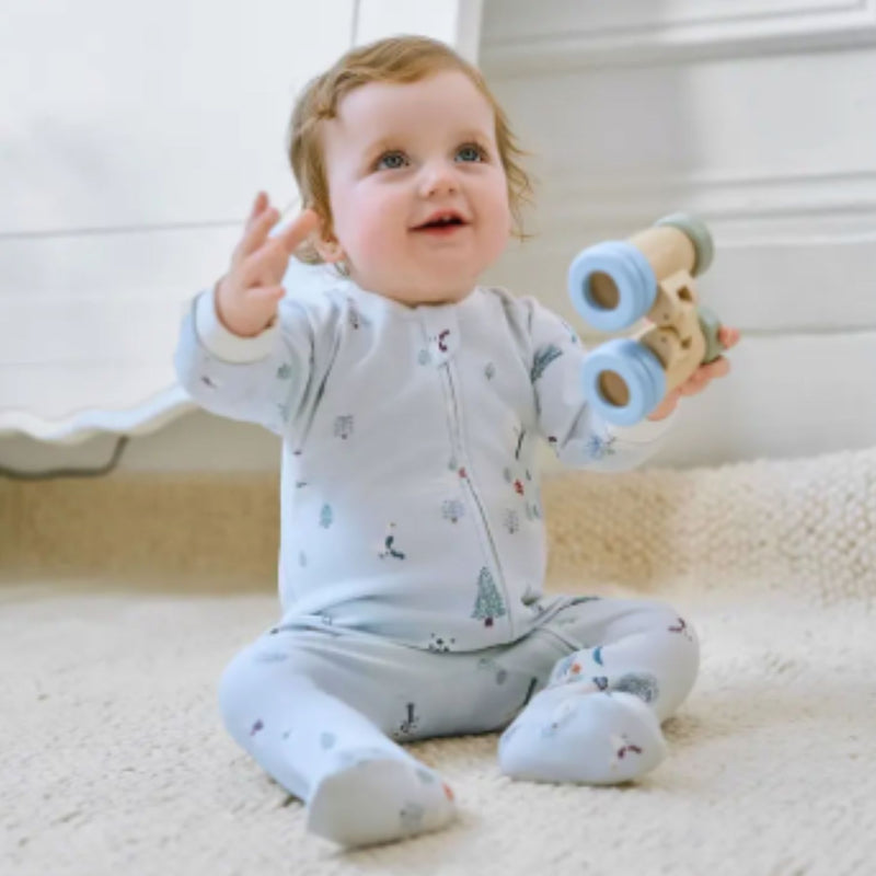 Organic Cotton Footed Sleeper