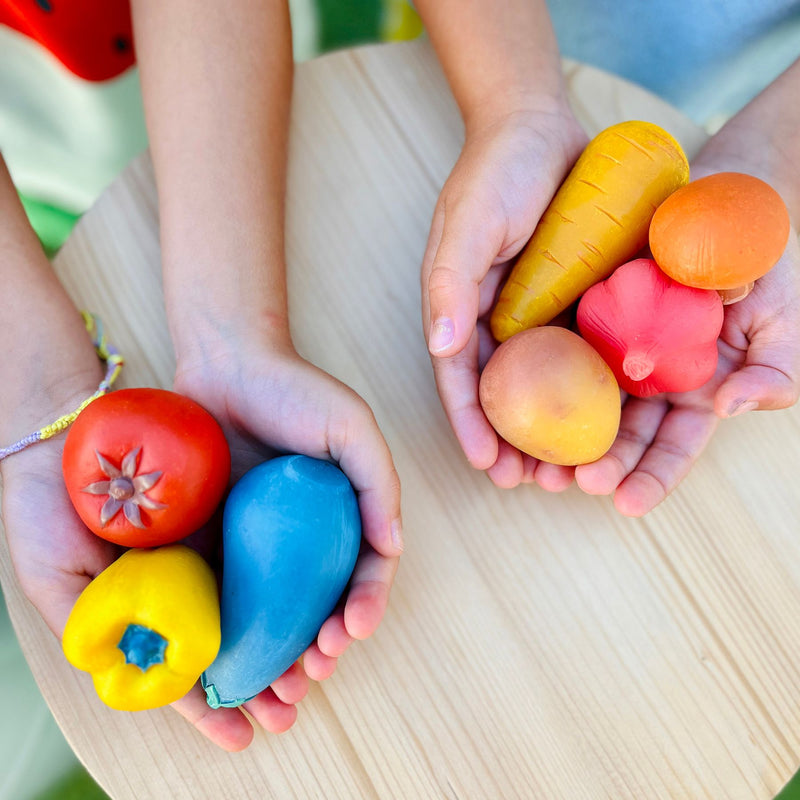 Tubbles Sensory Stones - Vibrant Veggies