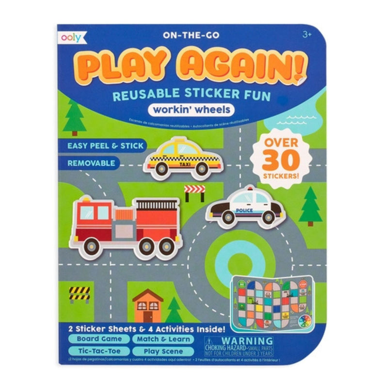 Play Again! Reusable Sticker Fun