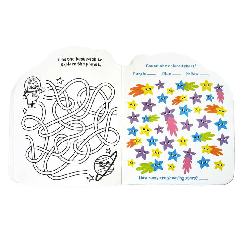 Playful Pages Activity Book + Stickers