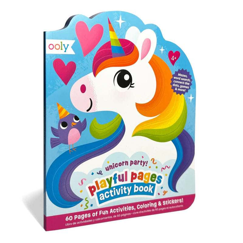 Playful Pages Activity Book + Stickers