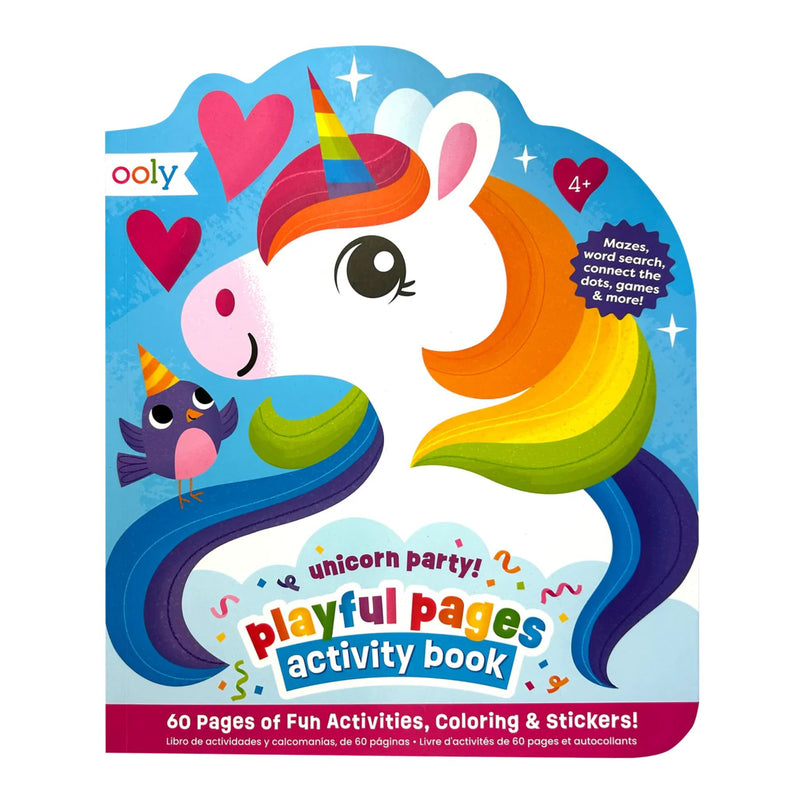 Playful Pages Activity Book + Stickers