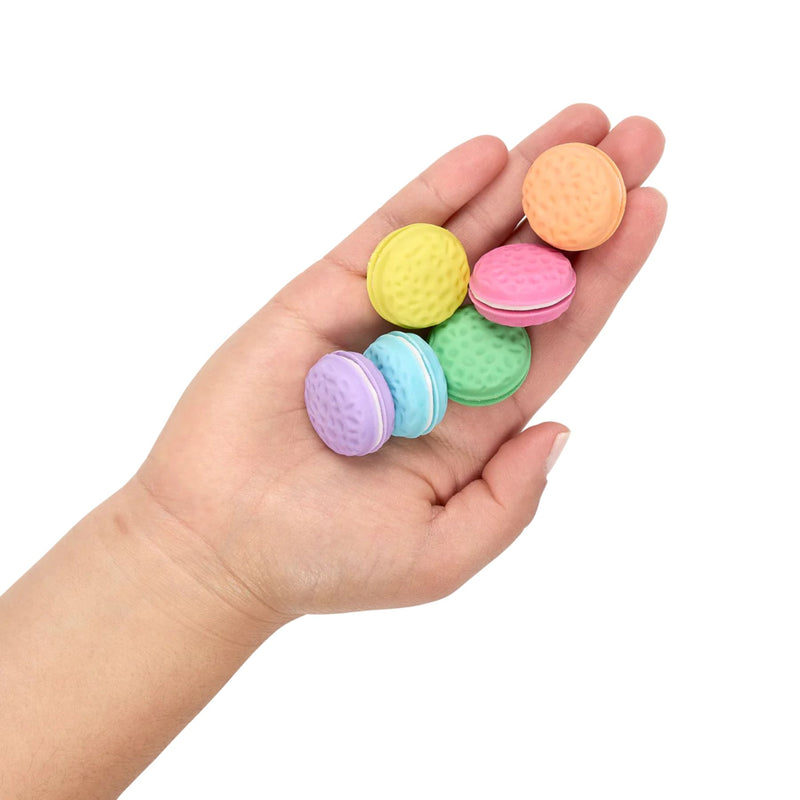 Vanilla Scented Erasers, Mini Macarons