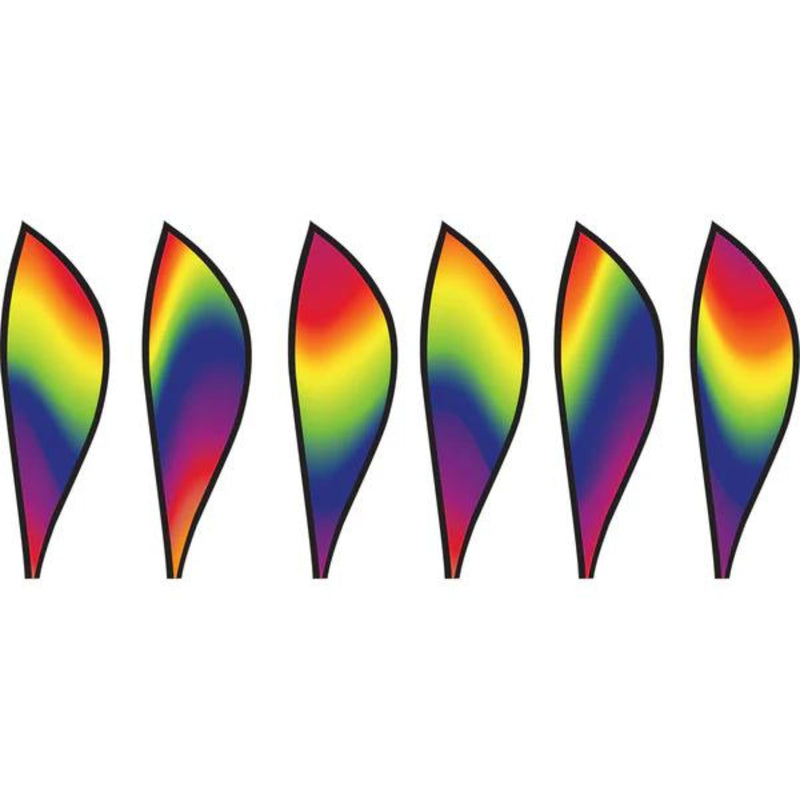 Wind Garden Hot Air Balloon - Wavy Gradient