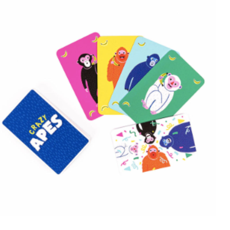 Kid's Card Game - Crazy Apes