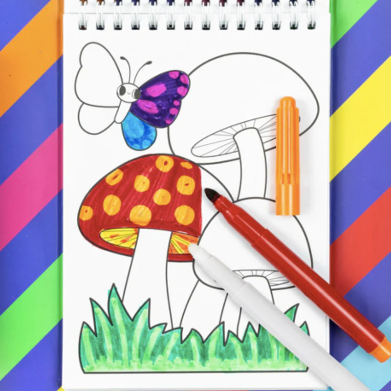 Colour Change Colouring Set, Garden Friends