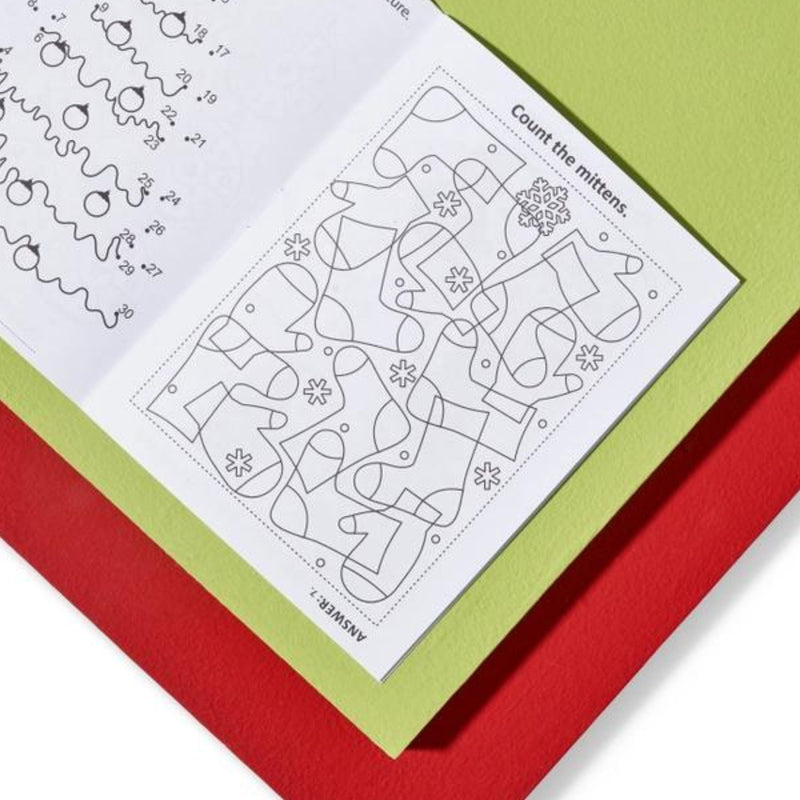 Mini Christmas Puzzle Book