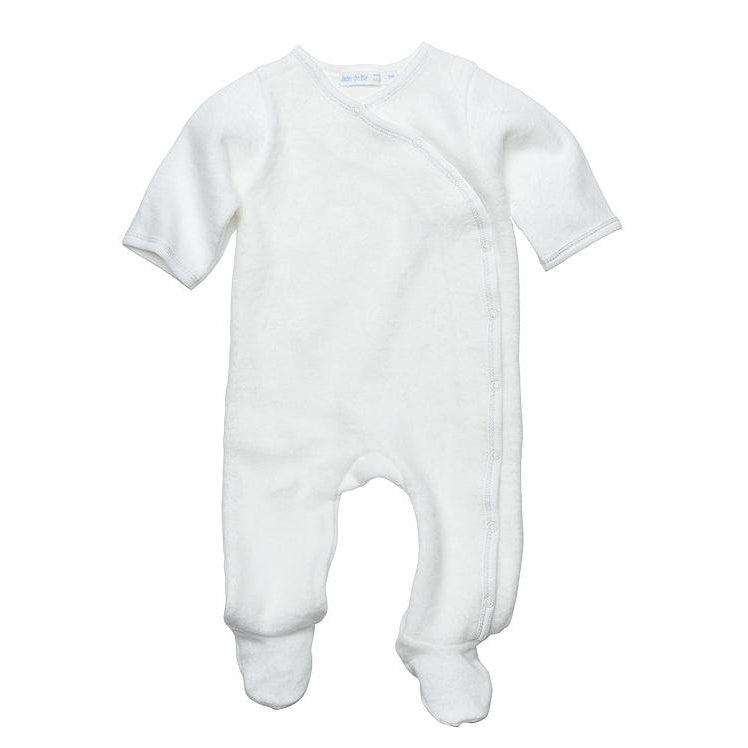 Organic Sherpa Side Snap Footie