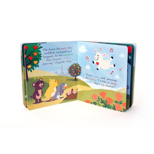 Apple Park Boardbook - The Picnic Pals, Book No. 1-Simply Green Baby