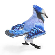 Folkmanis Finger Puppet - Blue Jay-Simply Green Baby
