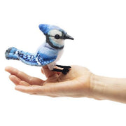 Folkmanis Finger Puppet - Blue Jay-Simply Green Baby