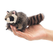 Folkmanis Finger Puppet - Raccoon-Simply Green Baby
