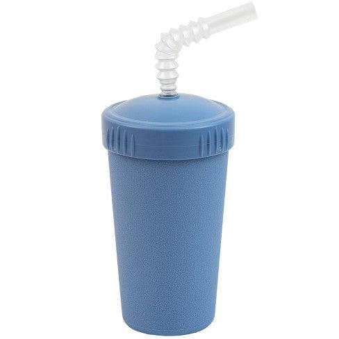 Re-Play Straw Cup with Lid + Straw-Simply Green Baby