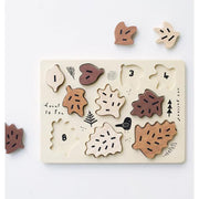 Wee Gallery Wooden Tray Puzzle Count To 10-Simply Green Baby