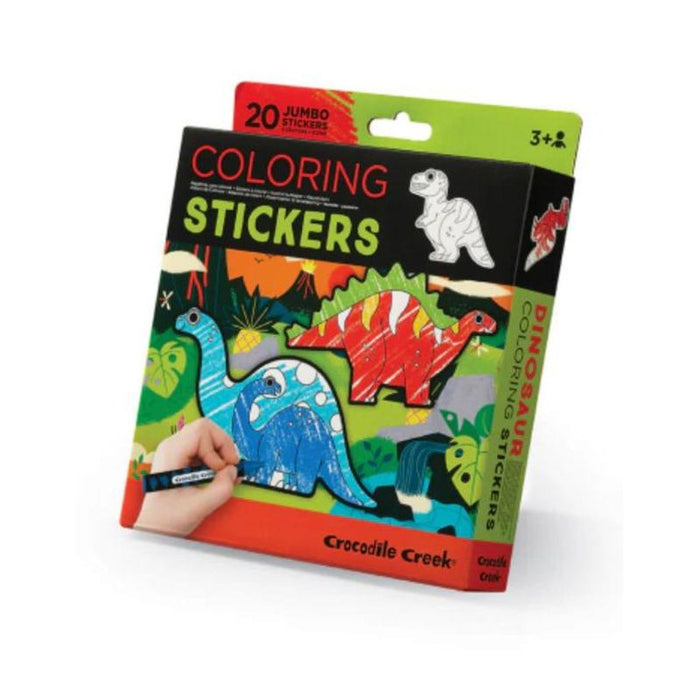 Dinosaur World Colouring Stickers