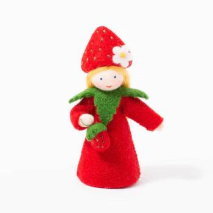 Felt Fairy Doll, Strawberry