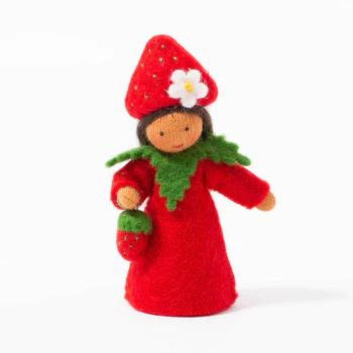 Felt Fairy Doll, Strawberry