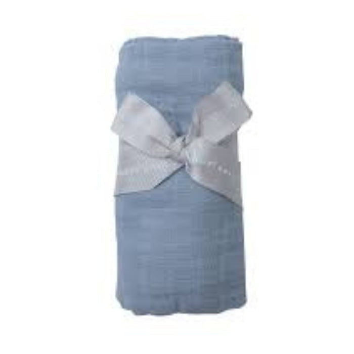 Organic Solid Muslin Swaddle Blanket