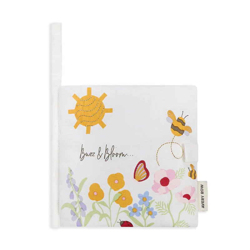 Wildflower Garden Organic Fabric Activity Book